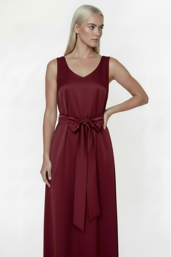 MAXI DRESS WITH BELT