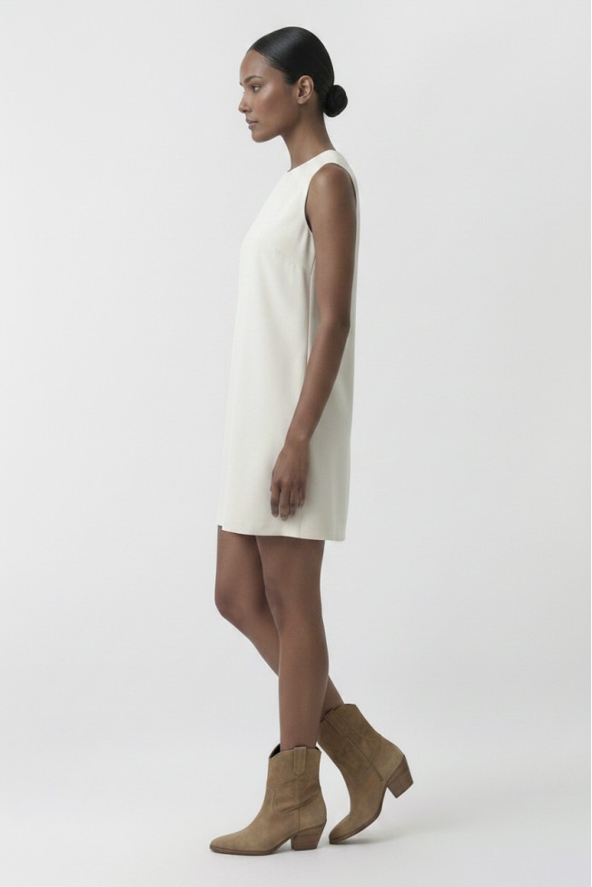 SLEEVELESS MINI DRESS