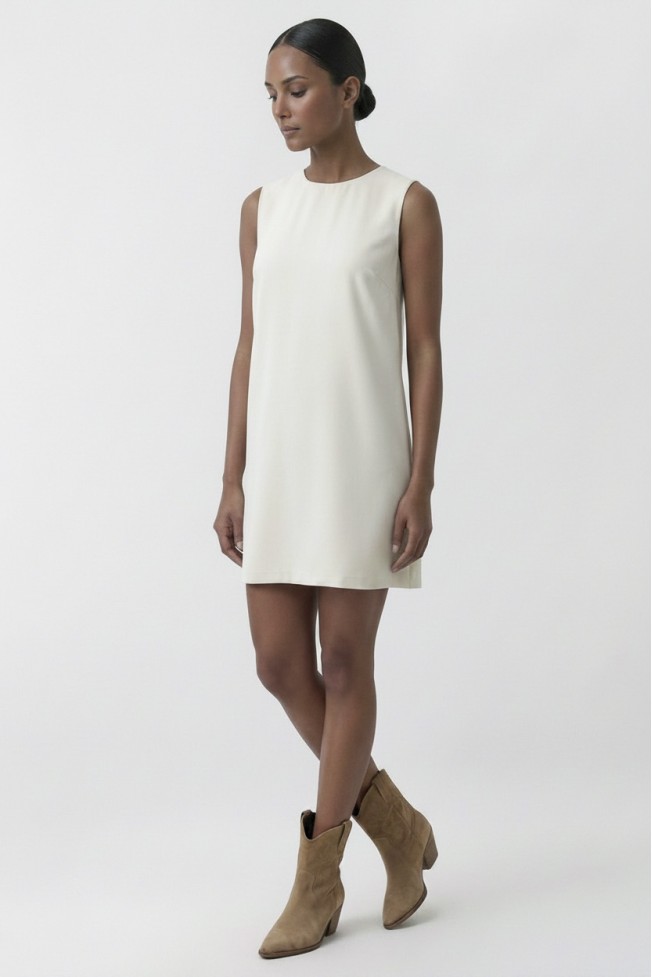 SLEEVELESS MINI DRESS