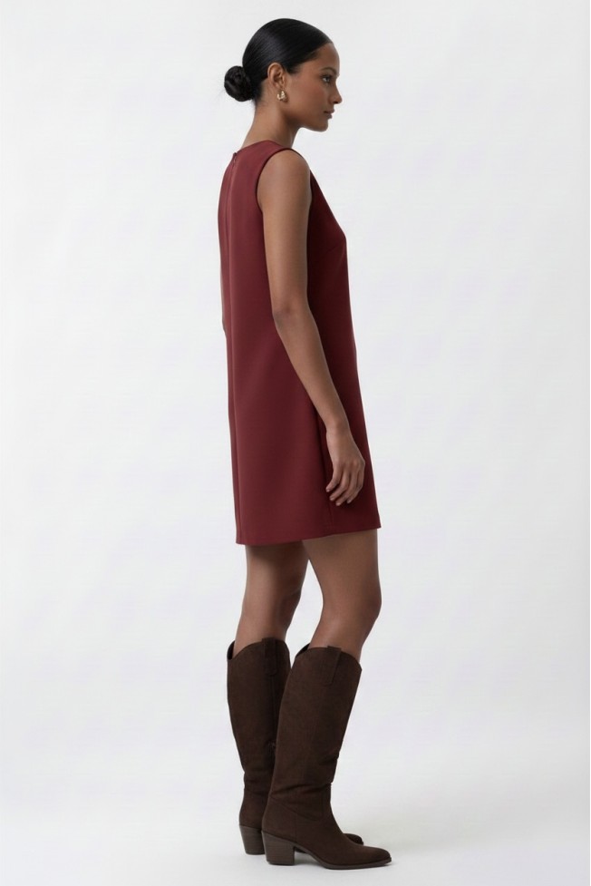SLEEVELESS MINI DRESS