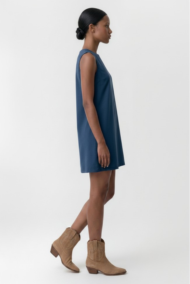 SLEEVELESS MINI DRESS