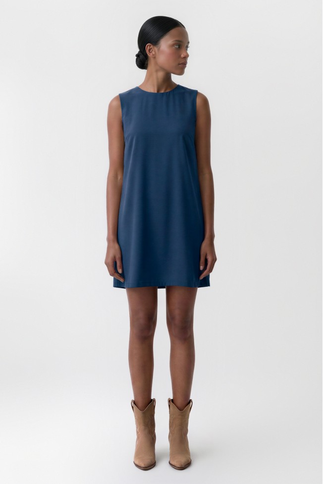 SLEEVELESS MINI DRESS