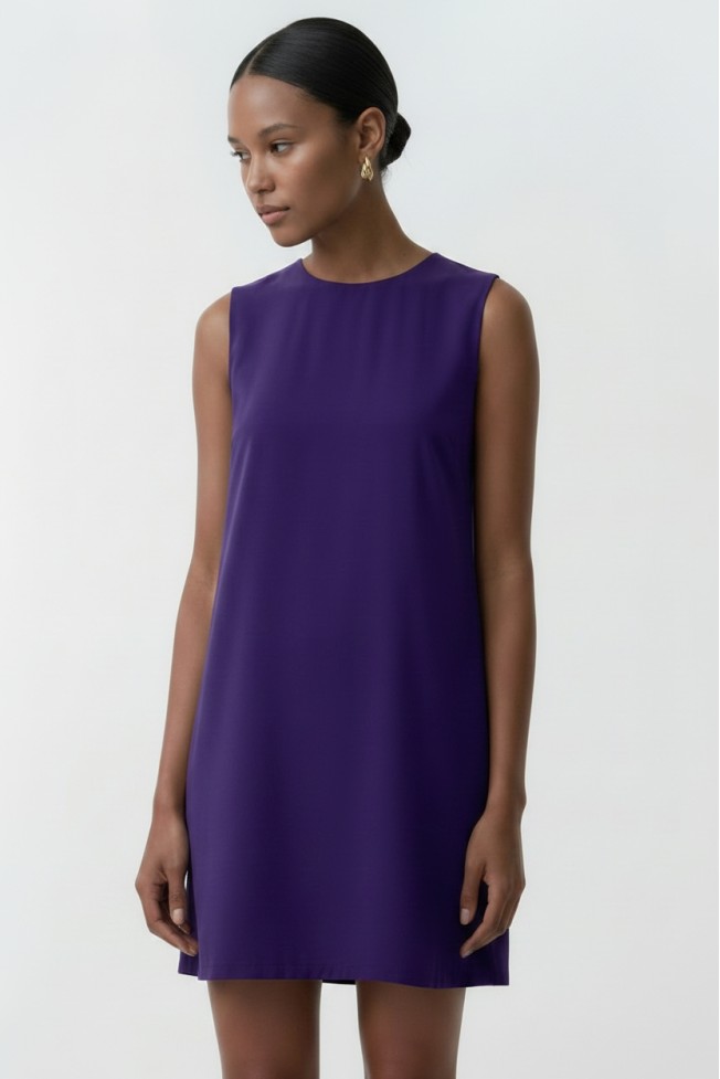 SLEEVELESS MINI DRESS
