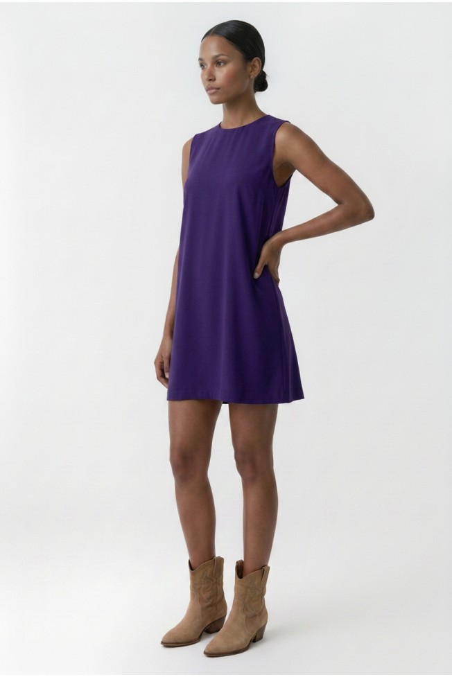 SLEEVELESS MINI DRESS