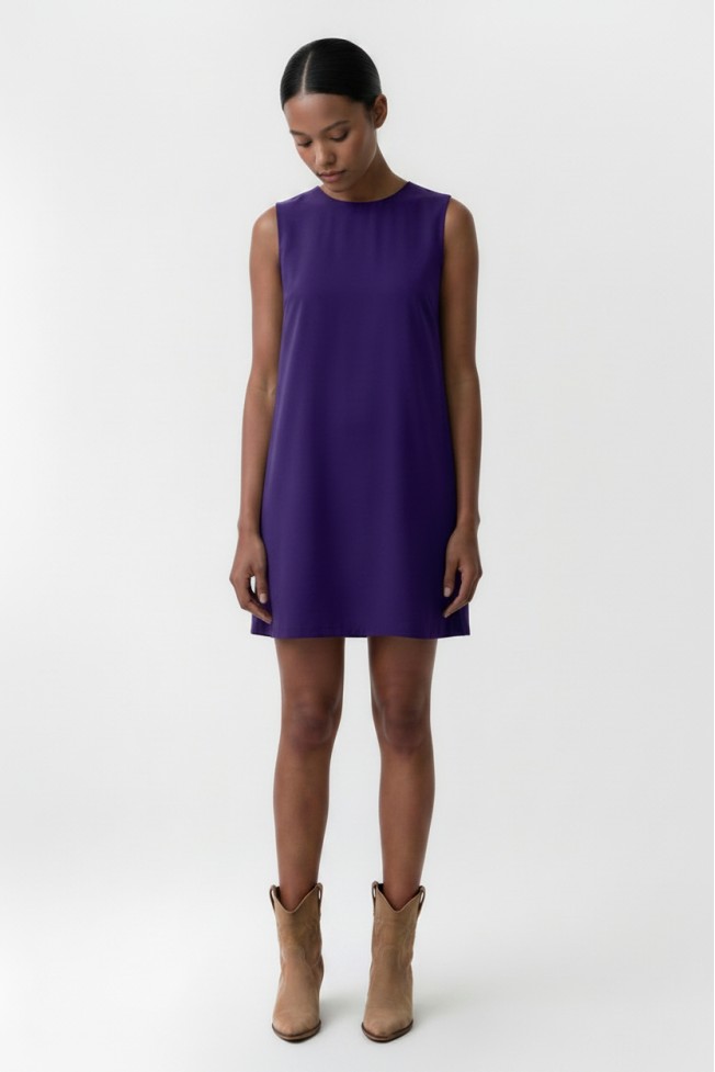 SLEEVELESS MINI DRESS