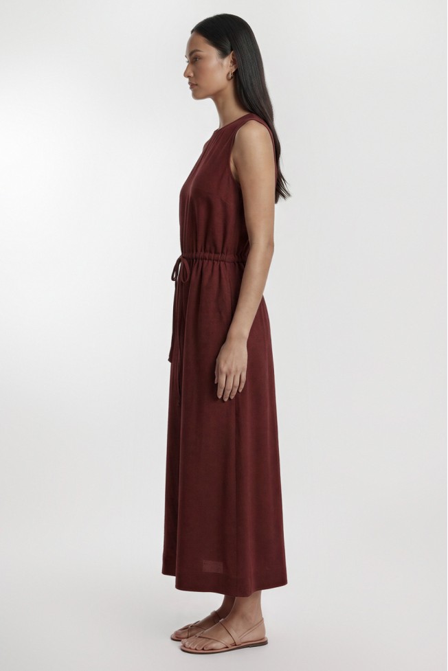 DRESS WITH SLIT BACK