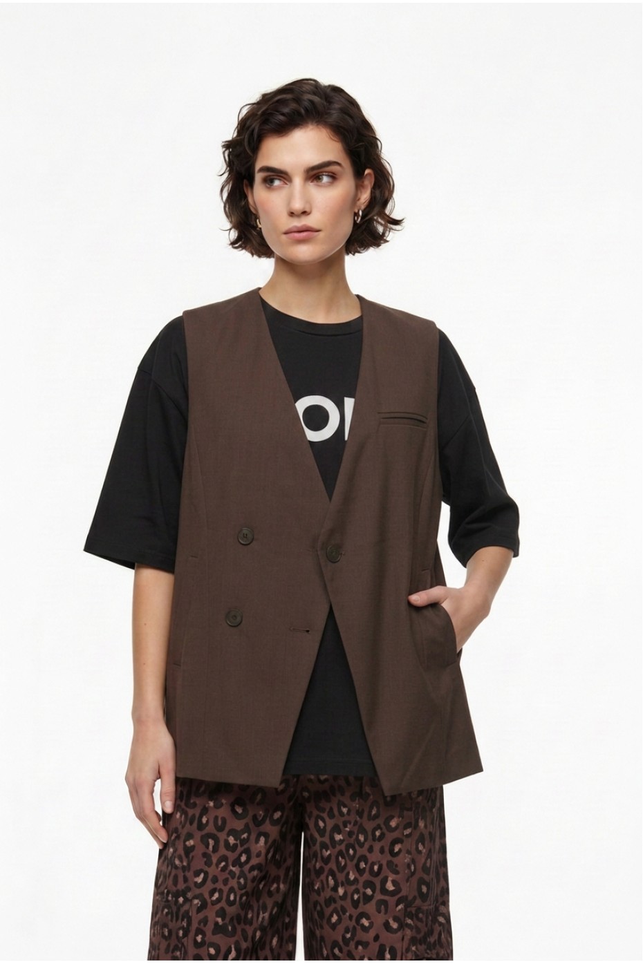 ΛΕΚΟ OVERSIZED ΜΕ ΣΤΑΥΡΩΤΟ ΚΟΥΜΠΩΜΑ